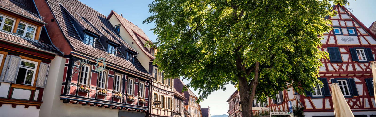 Foto Fachwerkhäuser Ladenburg
