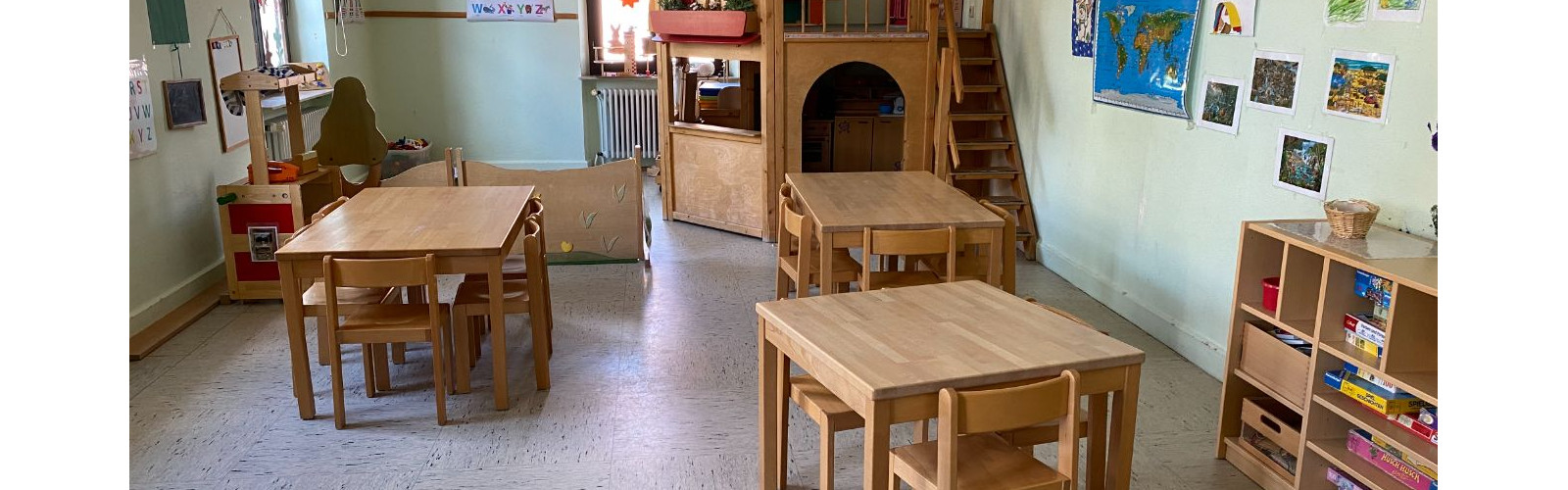 Kinderbetreuungsstätte Römernest Innenaufnahme eines Spielzimmers