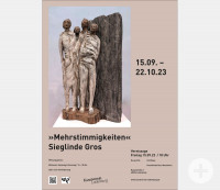 Plakat KVL Sieglinde Gros Ausstellung