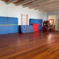 Bewegungsraum in der Kindertagesstätte Römernest