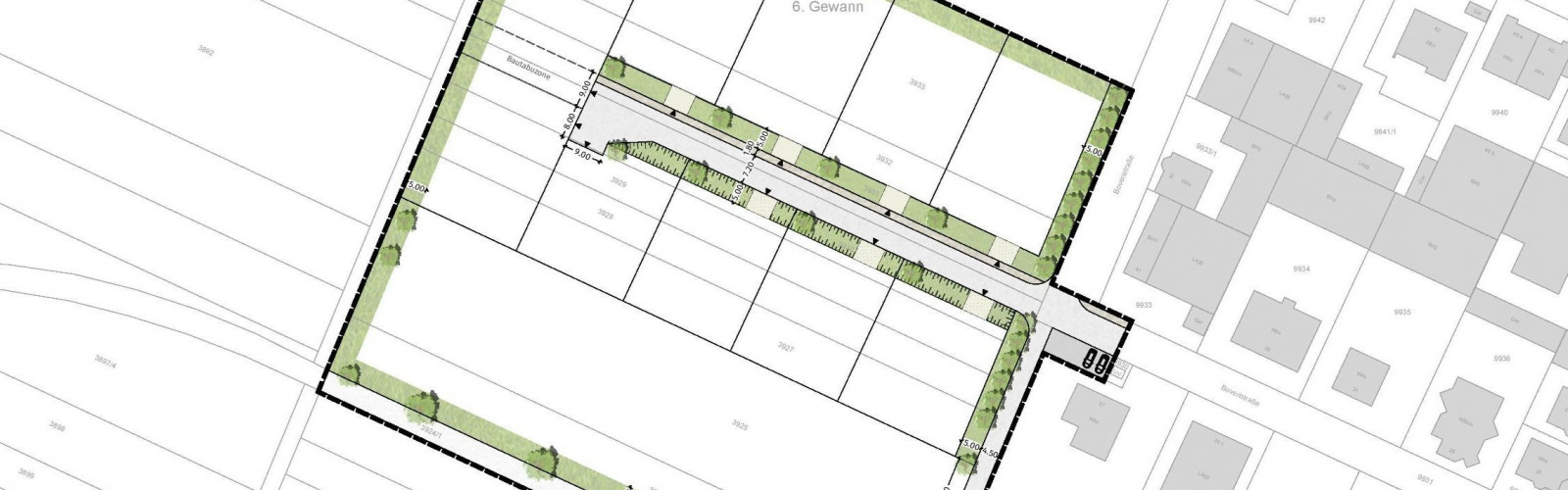 Aufeld 6 Bebauungsplan