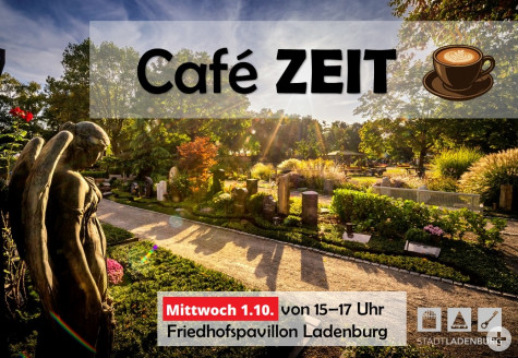 Plakat Café Zeit Terminänderung