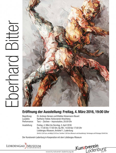Plakat Eberhard Bitter: „Dabei liegt der einzige Halt im Loslassen” Plakat Eberhard Bitter: „Dabei liegt der einzige Halt im Loslassen”