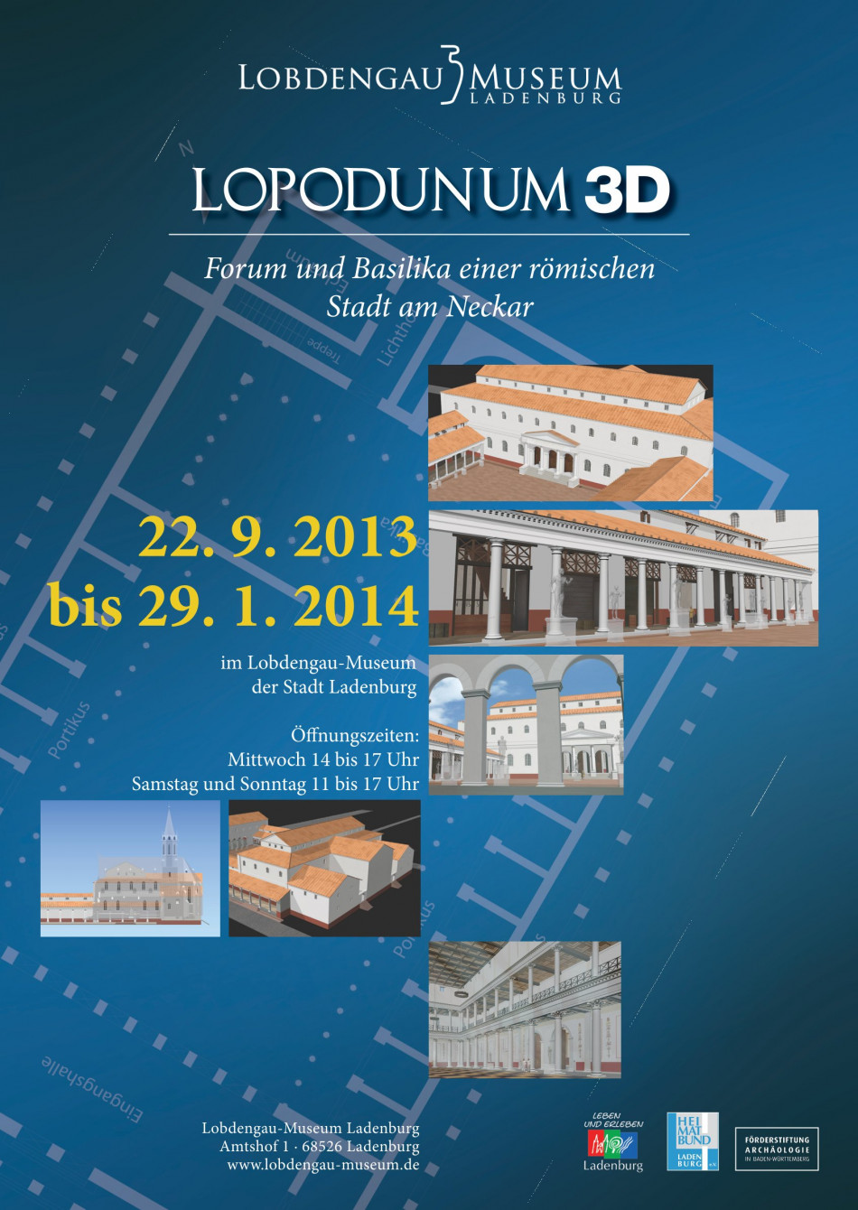 Plakat "Lopodunum3D 2013" Plakat "Lopodunum3D 2013"