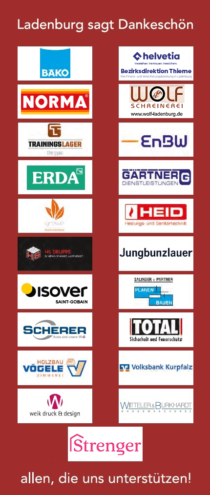 Sponsoren Altstadtfest 2026